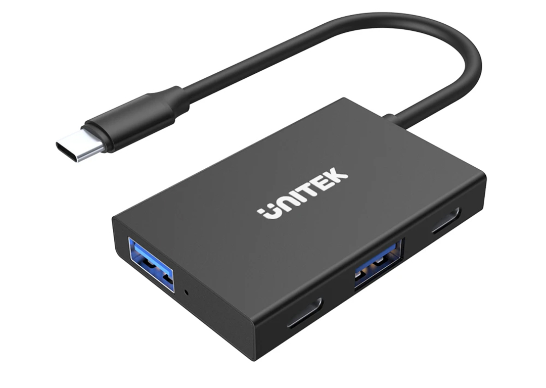 Hub chia 2 trong 1 Type-C -> USB3.0 + Type-C UNITEK H1302A