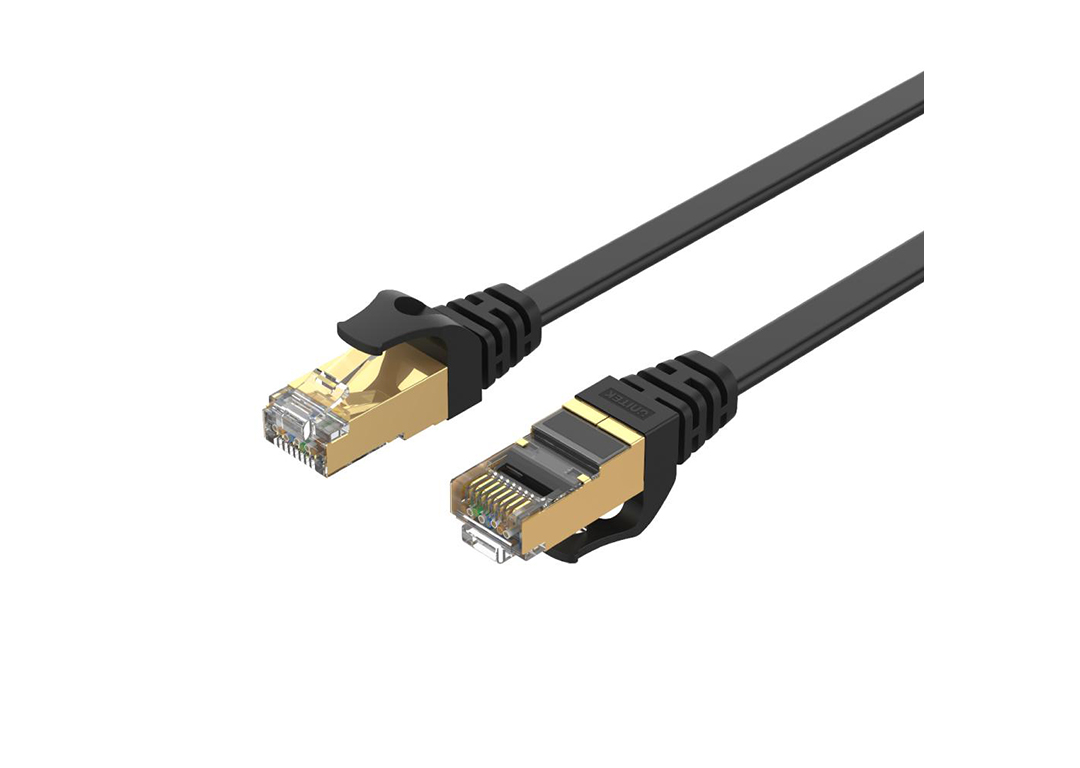 Cáp dẹp SSTP Cat7 dài đến 20m UNITEK C1897BK