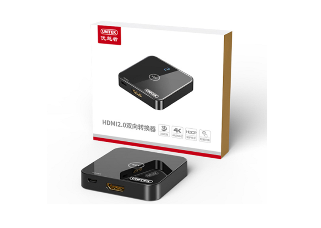 Hub gộp HDMI 2 -> 1 4K UNITEK V140A