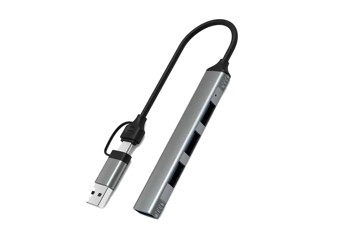 CÁP CHUYỂN TYPE-C/USB3.0 RA 4 CỔNG USB 3.0 HC-77