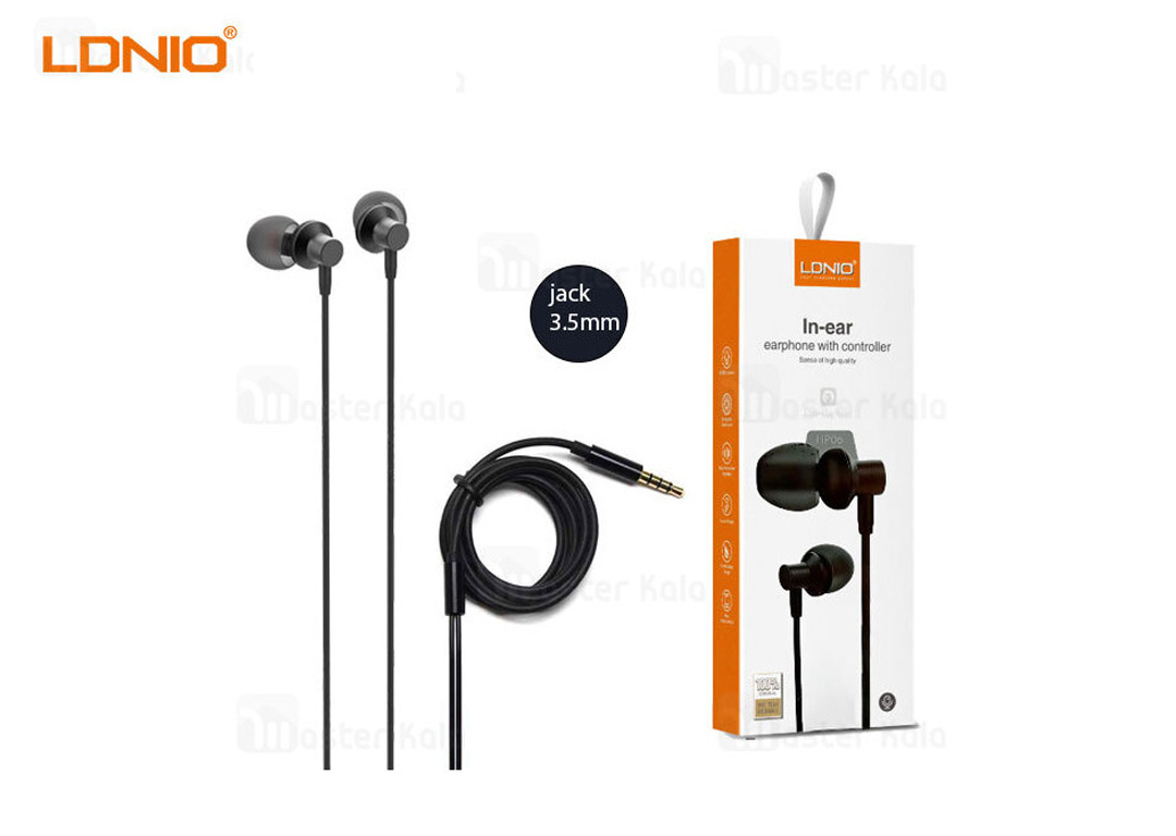 Tai nghe Earphone màu đen LDNIO HP06