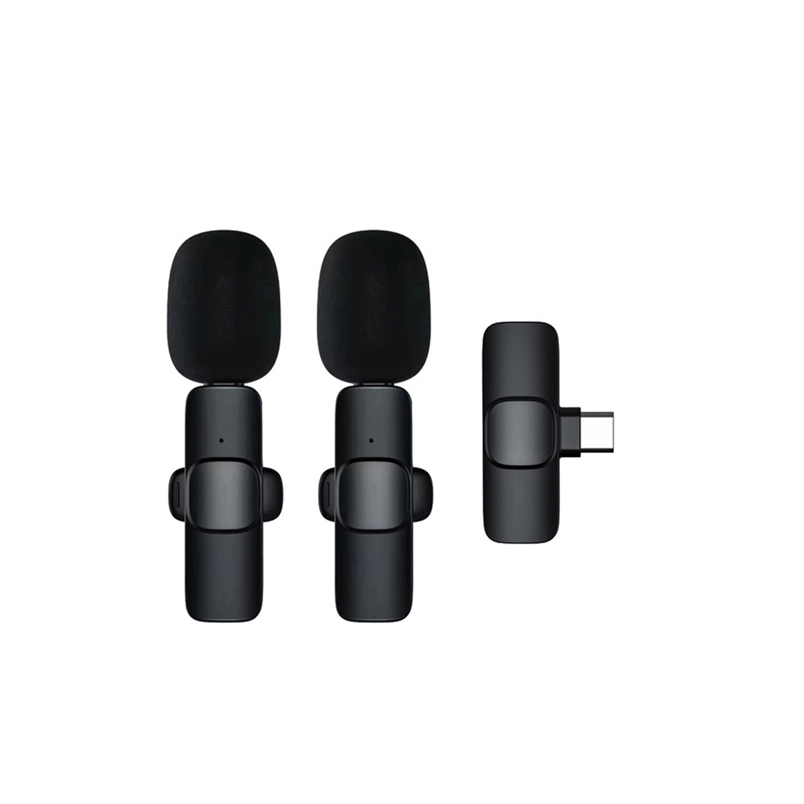 MICROPHONE KẸP ÁO KHÔNG DÂY K9-2 2 MIC