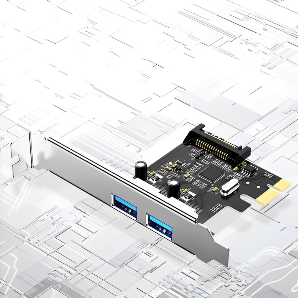 Card mở rộng PCI-E sang 2 cổng USB 3.0 DTECH PC0191