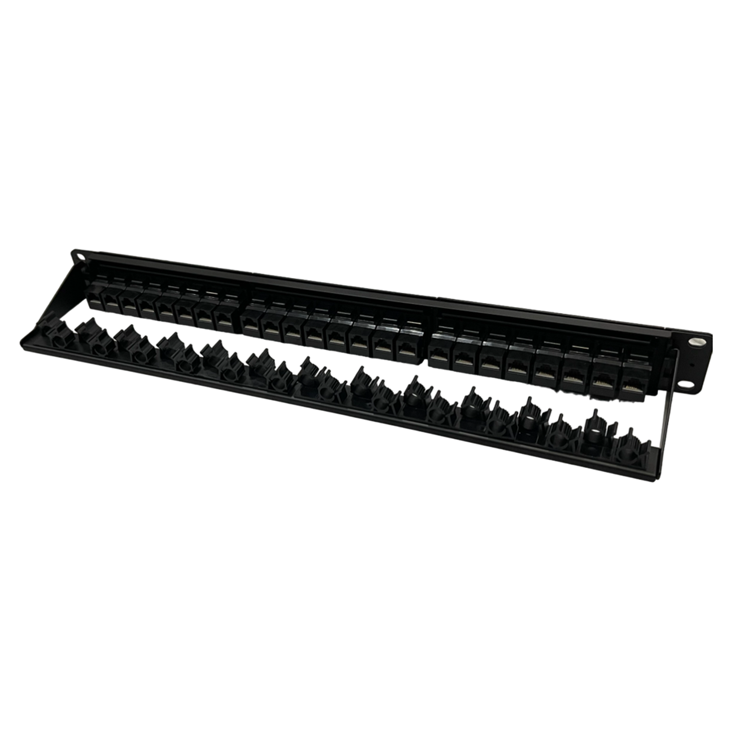 Patch panel 24P Cat5e UNITEK T027ABK