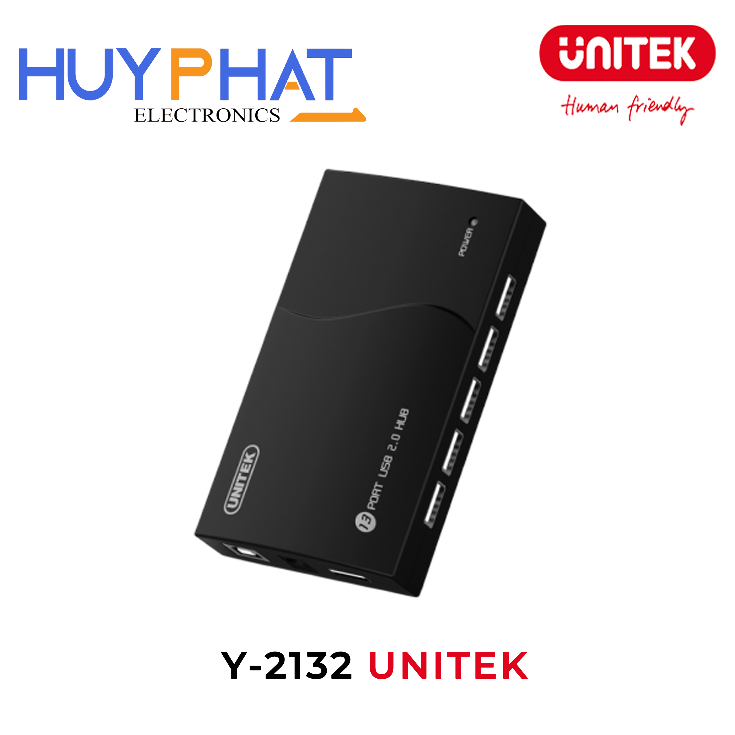 Hub 13 cổng USB 2.0 UNITEK Y-2132