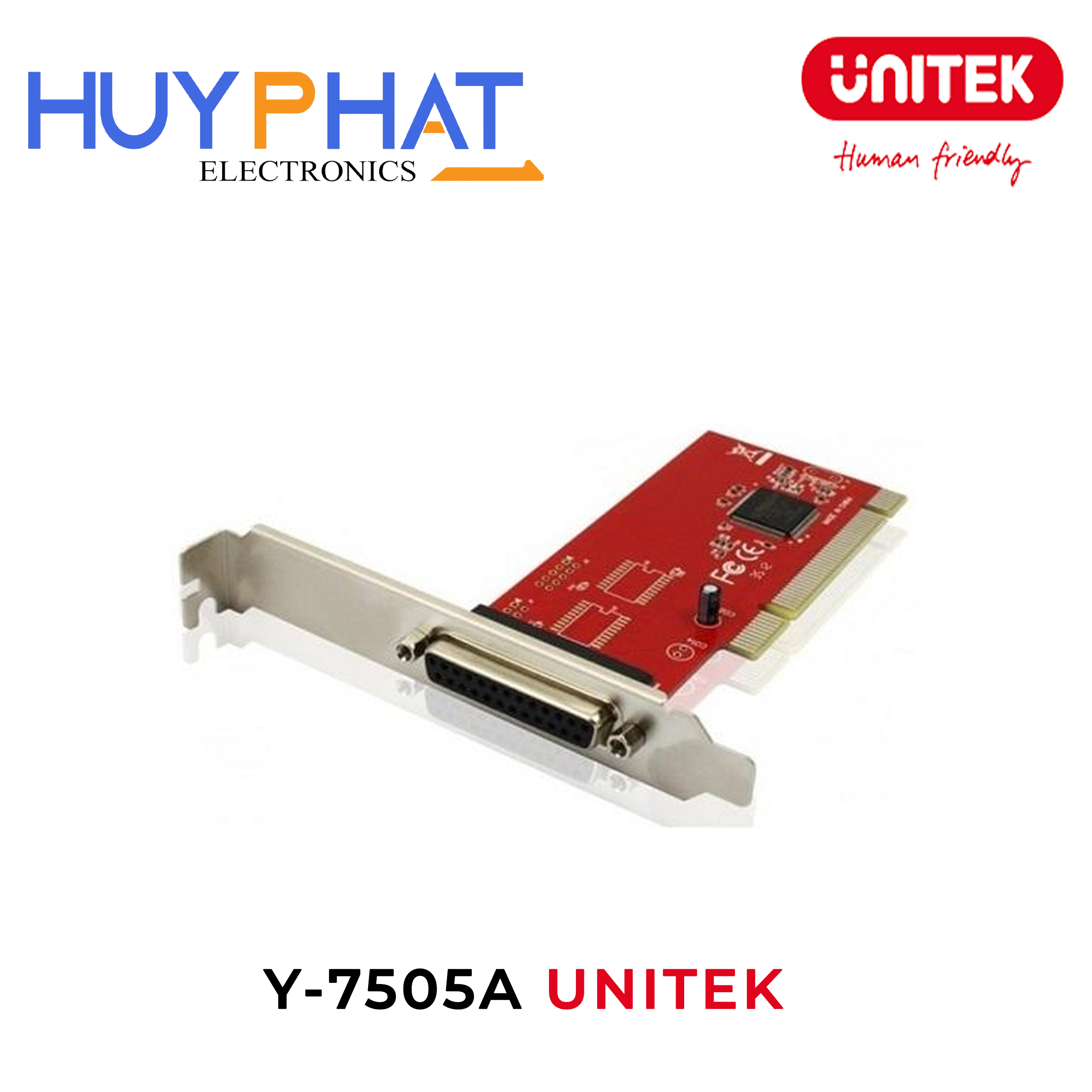 Card PCI-E cổng LPT UNITEK Y-7505A
