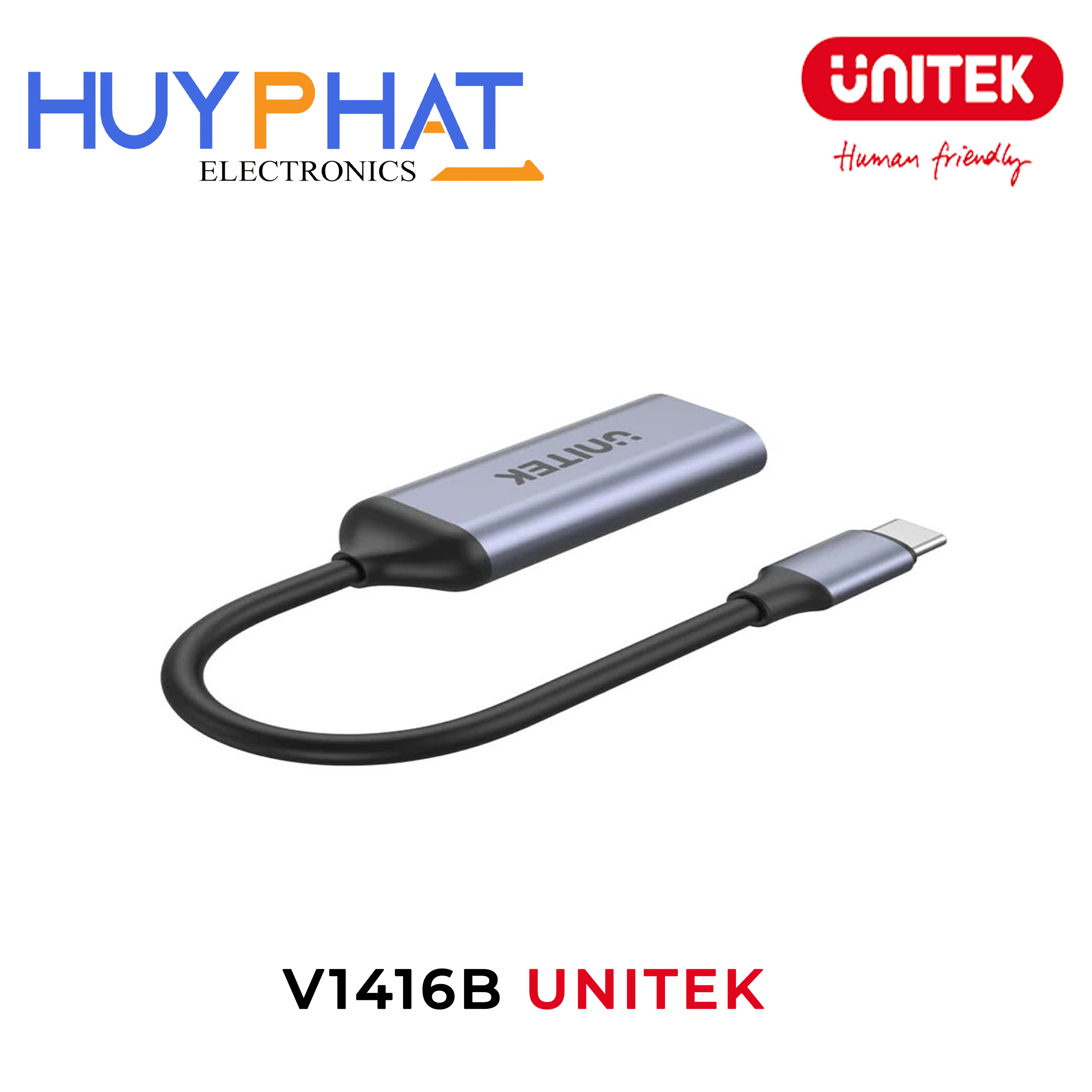 Cáp chuyển đổi Type-C -> HDMI 2.1 8K@60Hz UNITEK V1416B