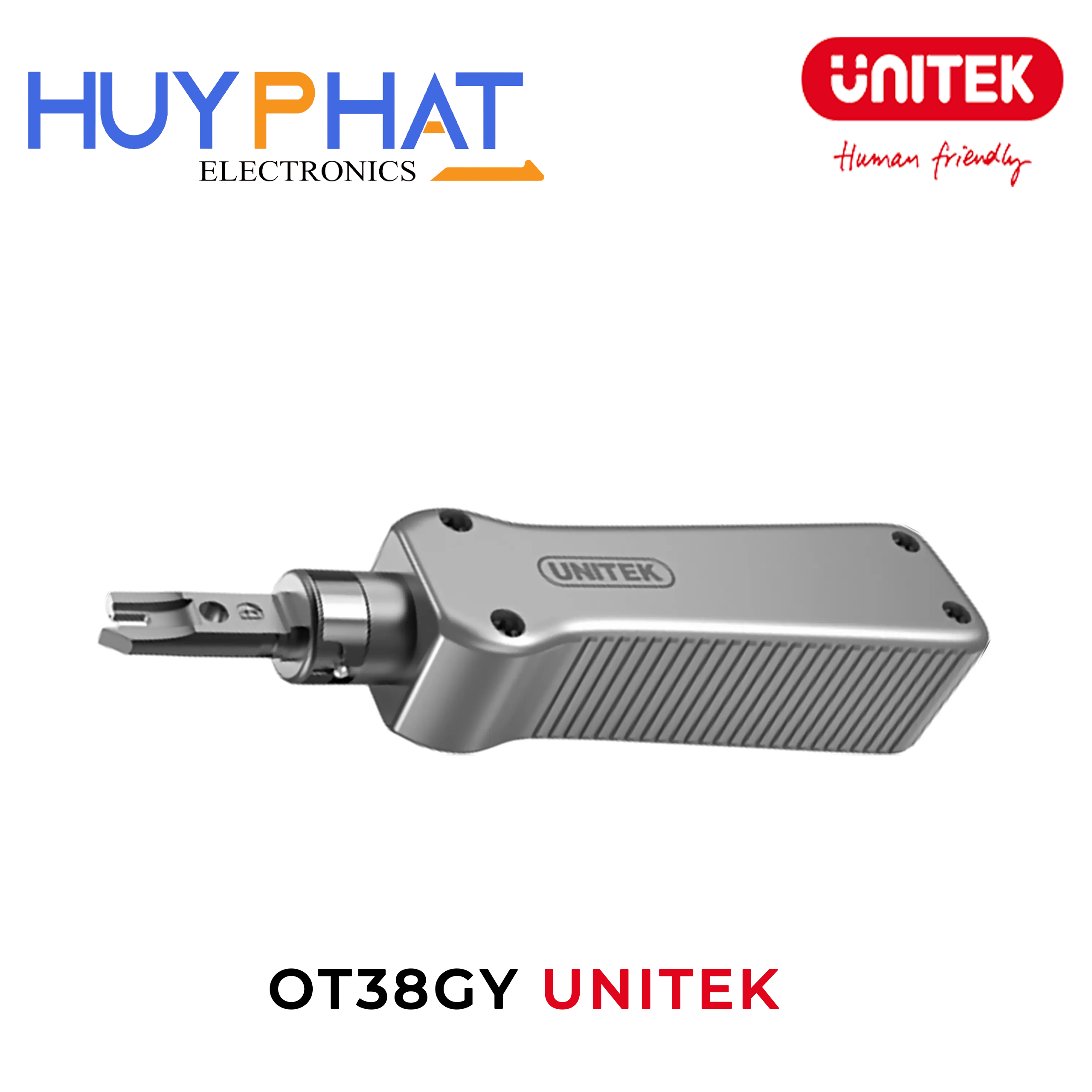 Kìm nhấn đầu mạng UNITEK OT38GY
