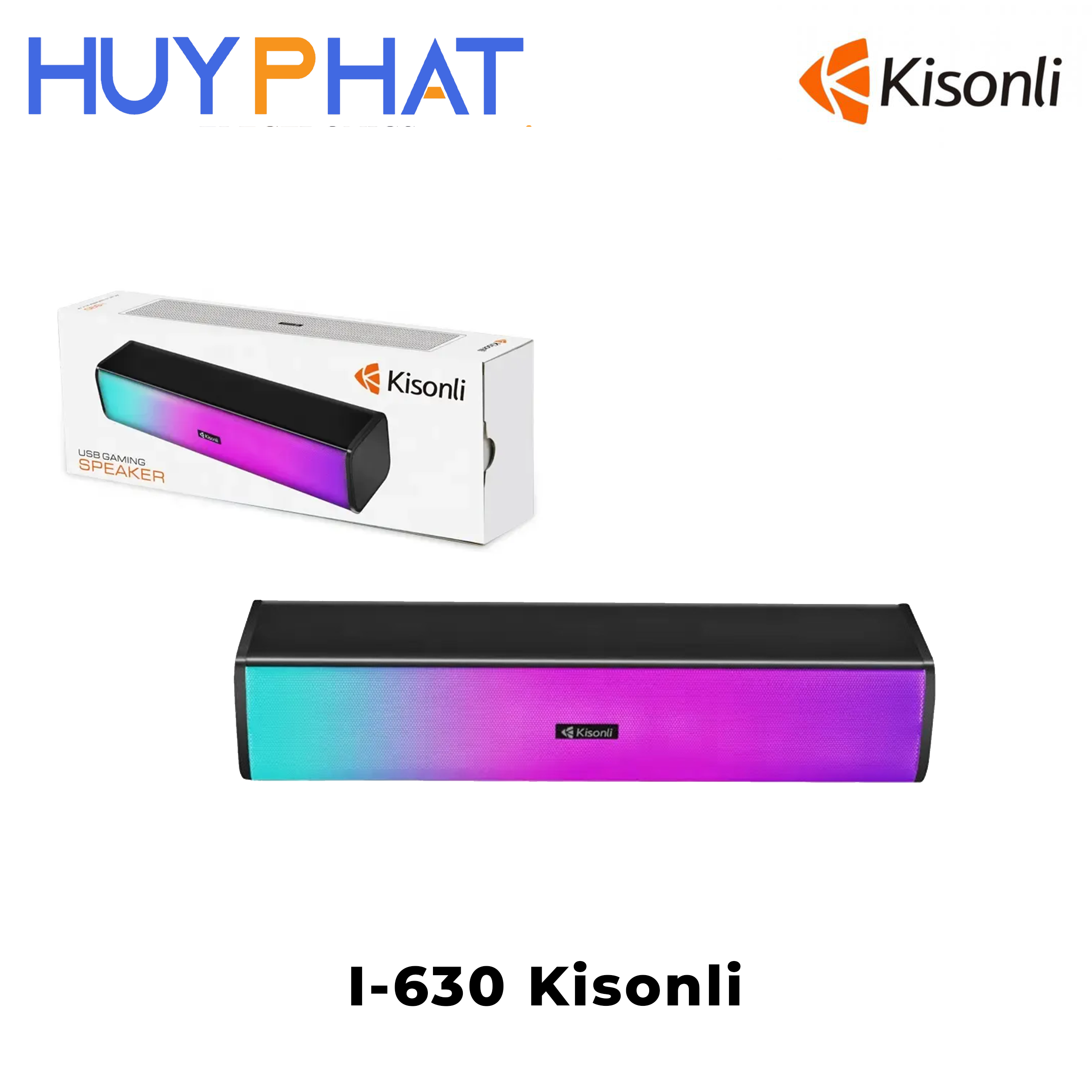 Loa máy tính USB + Bluetooth Kisonli I-630