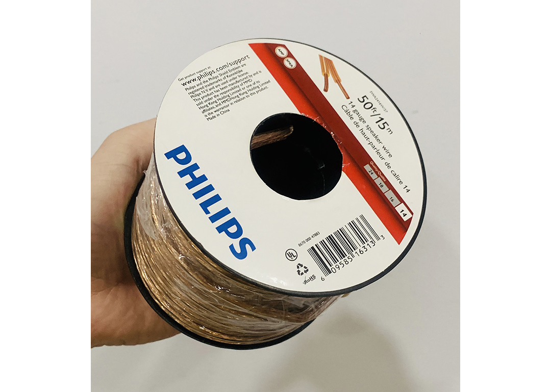 CÁP LOA 14AWG - 15M PHILIPS (SWA2416W/27)