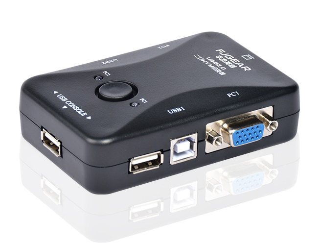 SWITCH KVM USB 2-1 FJGEAR (FJ-2UK)