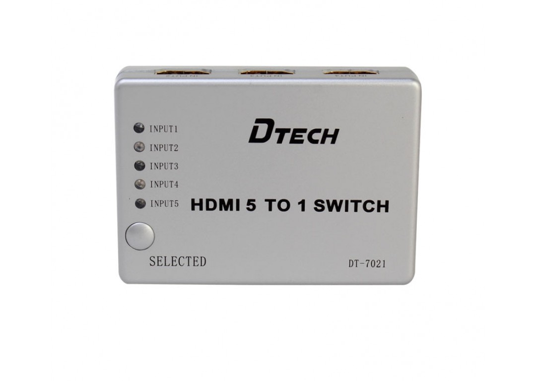 Switch HDMI 5-1 DTECH DT-7021