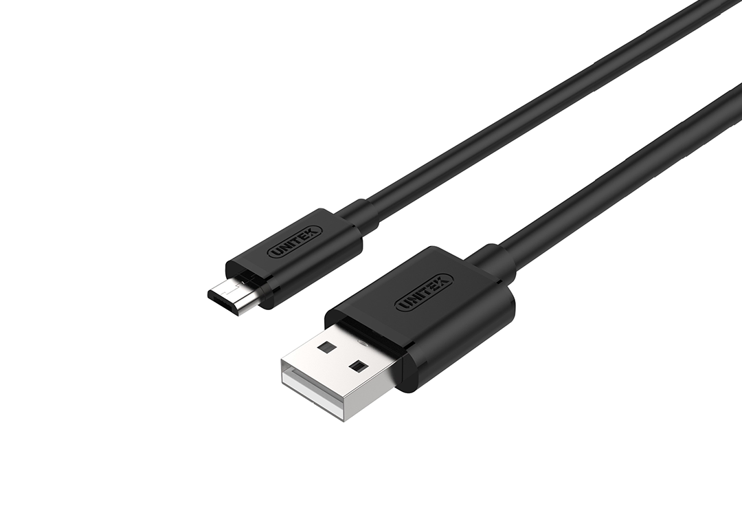 Cáp USB 2.0 -> Micro USB UNITEK Y-C4007BK