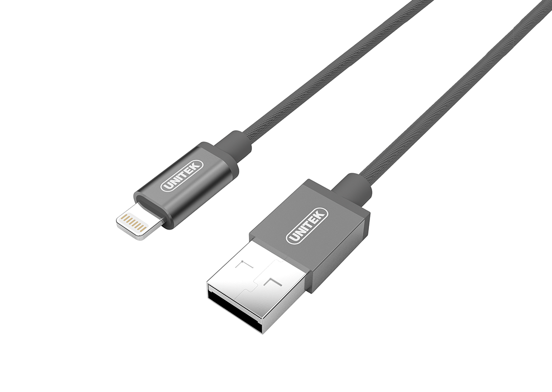 Cáp USB 2.0 -> Lightning UNITEK Y-C499AGY