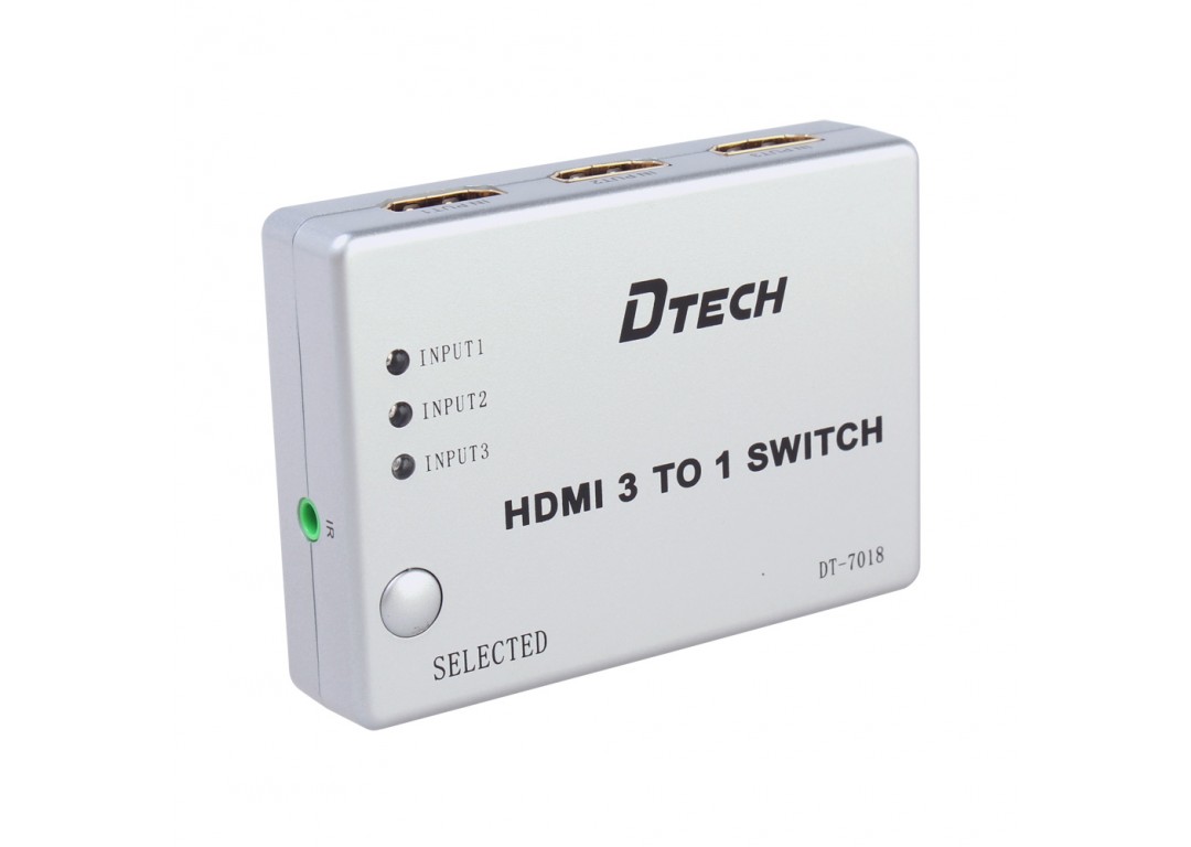 Switch HDMI 3 - 1 DTECH DT-7018