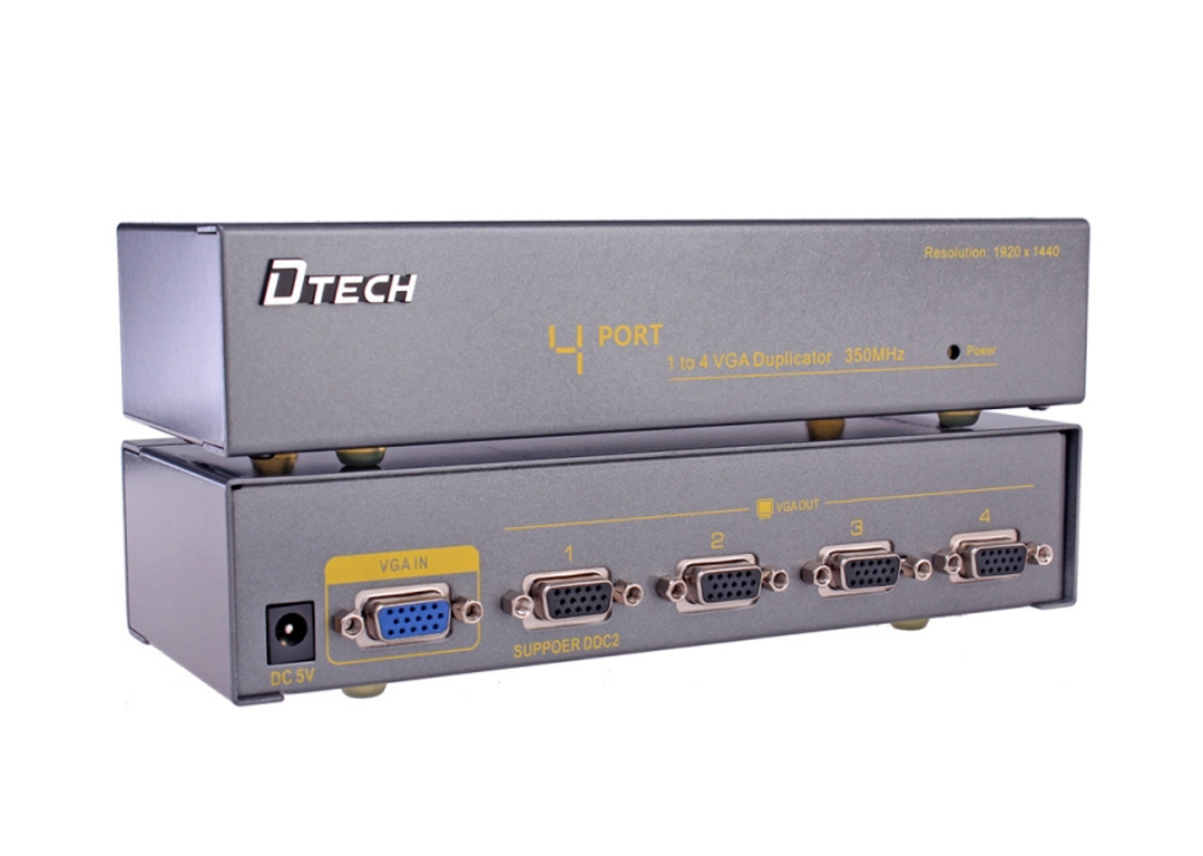 Multi VGA LCD 1-4 350Mhz DTECH DT-7354