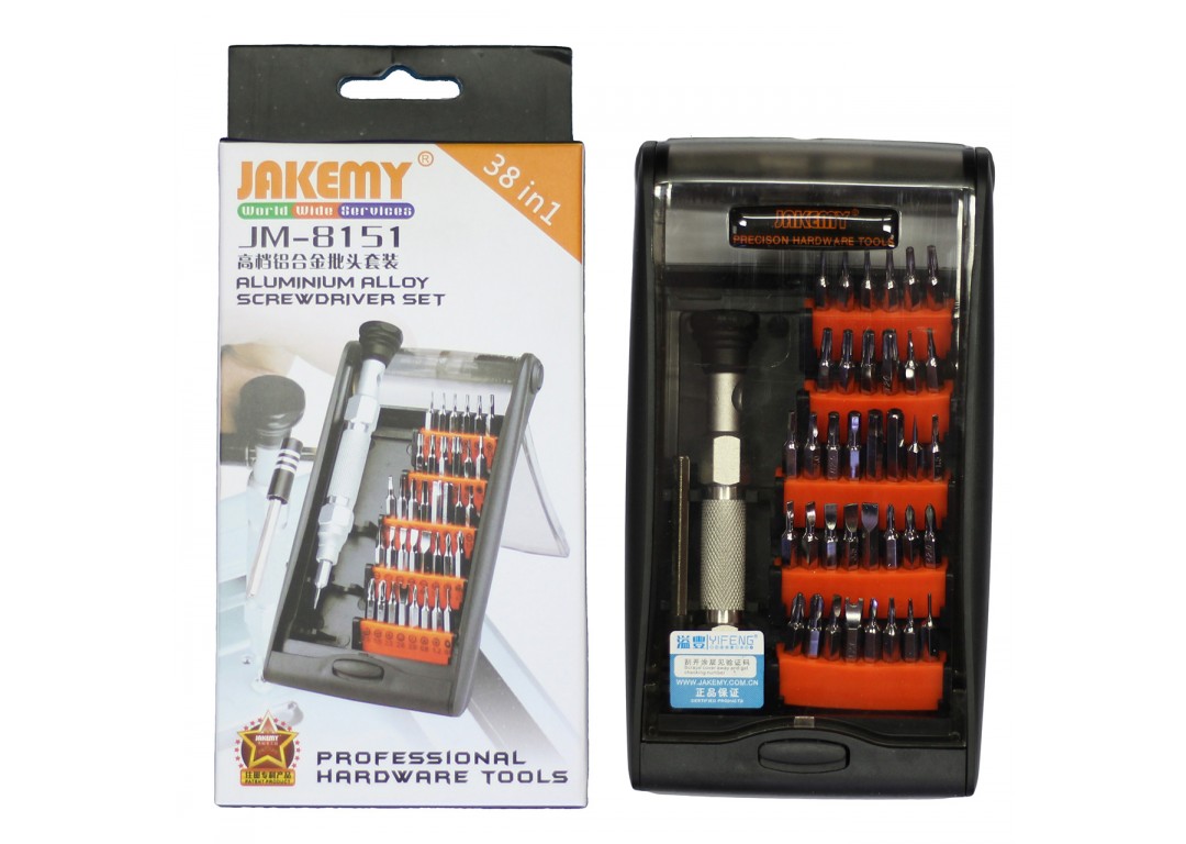 BỘ VÍT JAKEMY 38 IN 1 (JM - 8151)