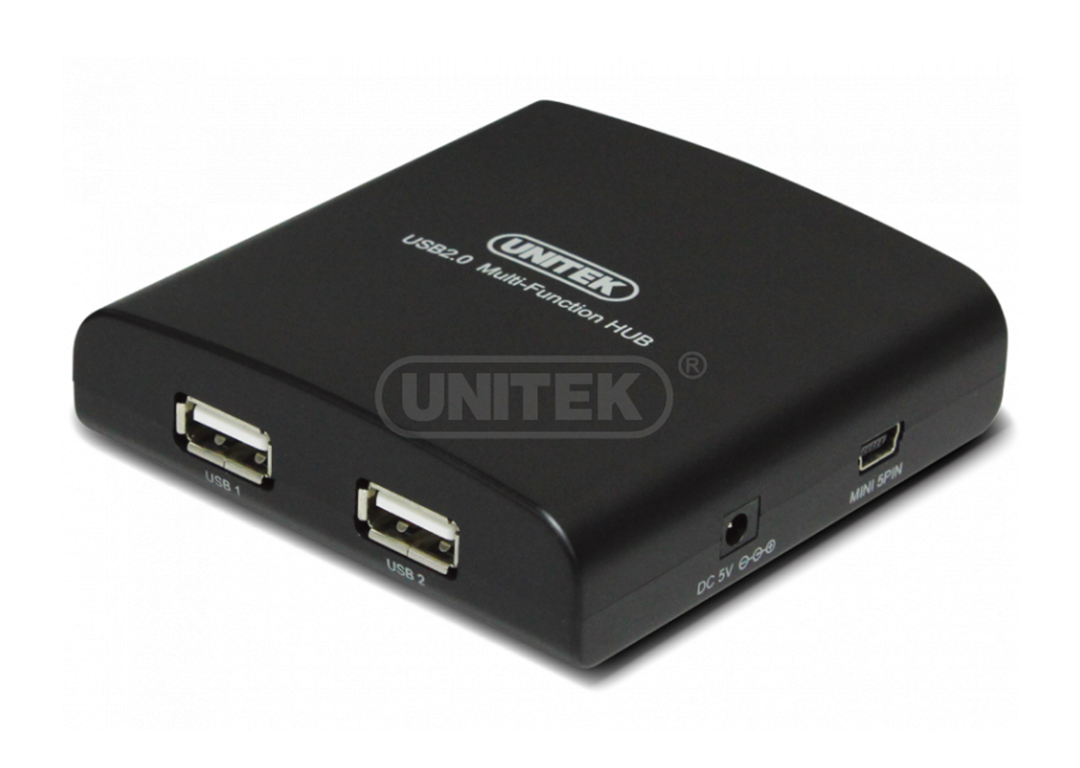 Hub chuyển đổi USB 2.0 + 2 PS2 + 2 MIC/SPK UNITEK Y-2091