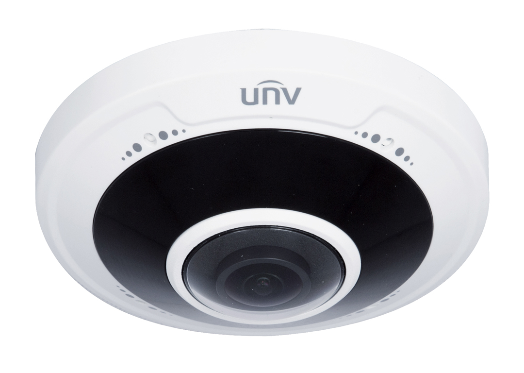 CAMERA IP FISHEYE DOME 180° 1520P UNV (IPC814SR-DVPF16)