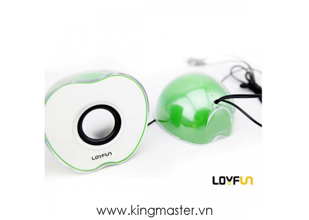 LOA VI TÍNH LOYFUN LF - 805  2 LOA BỘ ĐỎ, XANH