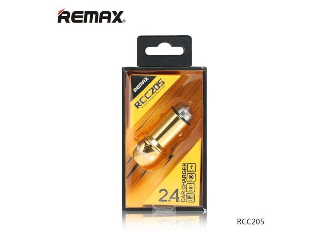 Sạc Xe Hơi 2 Cổng USB 2.4A REMAX RCC-205