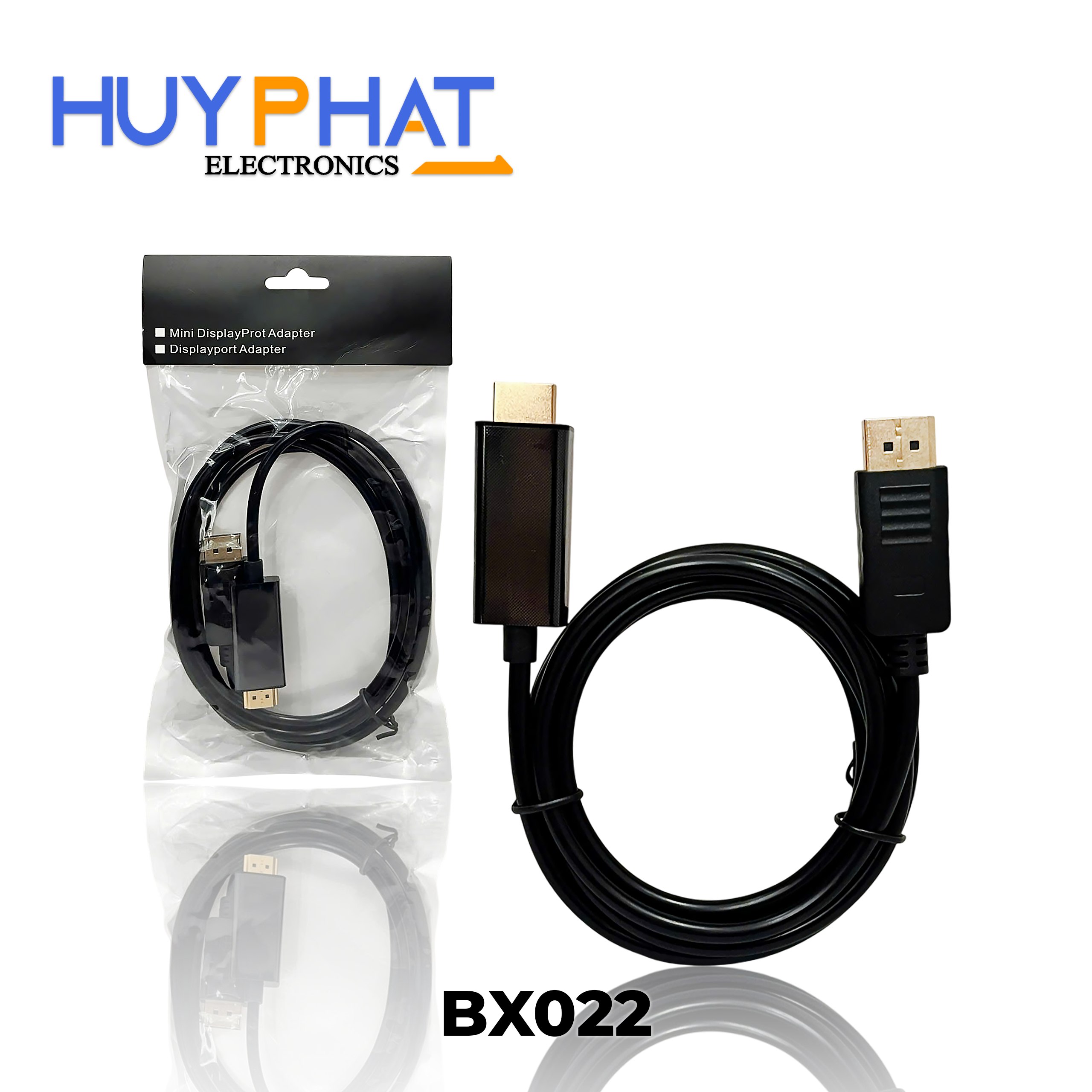 Cáp Displayport K -> HDMI dài 1.8m Black BX022